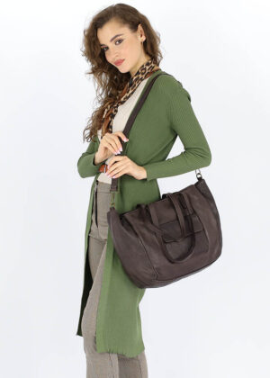 Moteriška natūralios odos rankinė Marco Mazzini - Image 7