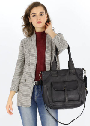 Naturaalnahast naiste käekott Marco Mazzini - Image 7