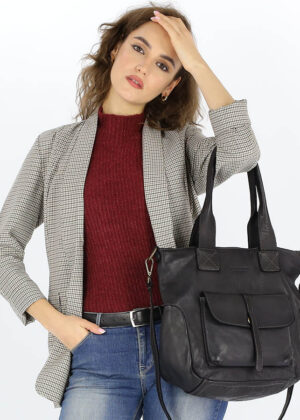 Naturaalnahast naiste käekott Marco Mazzini - Image 2