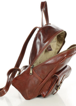 Naturaalnahast seljakott Marco Mazzini - Image 9