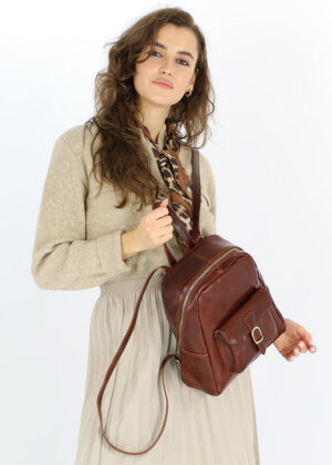 Naturaalnahast seljakott Marco Mazzini - Image 6