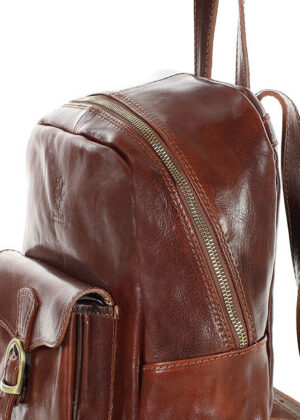 Naturaalnahast seljakott Marco Mazzini - Image 4
