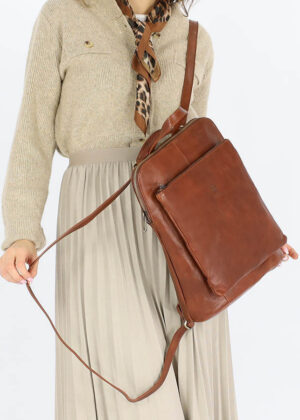 Naturaalnahast seljakott Marco Mazzini - Image 10