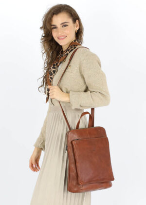 Naturaalnahast seljakott Marco Mazzini - Image 7