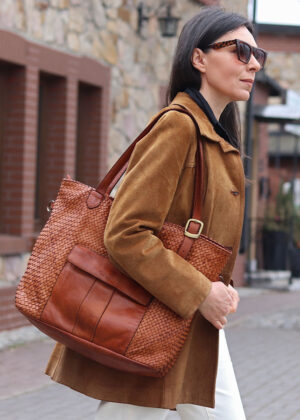 Moteriška natūralios odos rankinė Marco Mazzini - Image 2