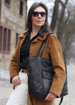 Moteriška natūralios odos rankinė Marco Mazzini - Image 9