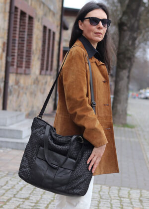 Moteriška natūralios odos rankinė Marco Mazzini - Image 12