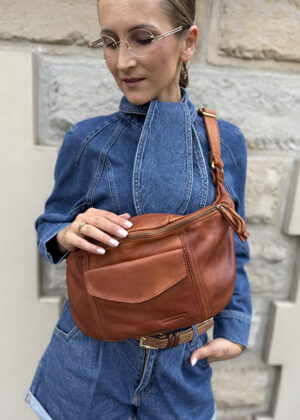 Naturaalnahast naiste käekott Marco Mazzini - Image 7