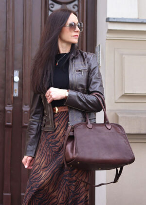 Naturaalnahast naiste käekott Marco Mazzini - Image 15