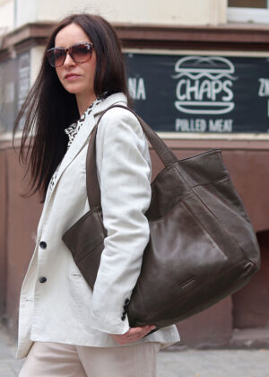 Naturaalnahast naiste käekott Marco Mazzini - Image 6