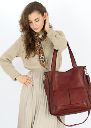 Naturaalnahast naiste käekott Marco Mazzini - Image 2