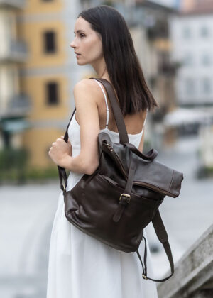 Naturaalnahast seljakott Marco Mazzini - Image 3