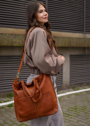 Naturaalnahast naiste käekott Marco Mazzini - Image 10