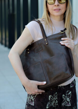 Moteriška natūralios odos rankinė Marco Mazzini - Image 6