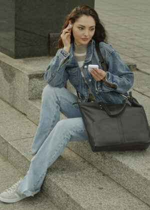 Naturaalnahast naiste käekott Marco Mazzini - Image 2