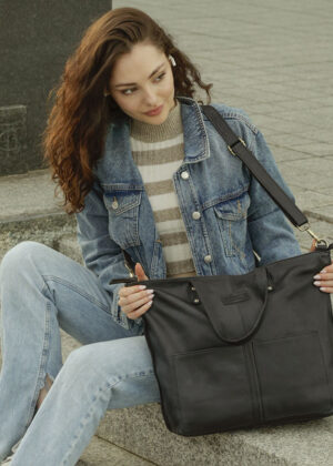 Naturaalnahast naiste käekott Marco Mazzini - Image 6