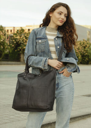 Naturaalnahast naiste käekott Marco Mazzini - Image 3