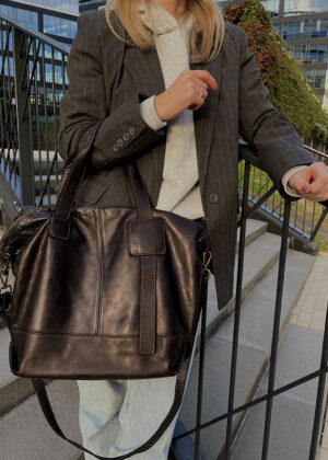 Naturaalnahast naiste käekott Marco Mazzini - Image 3