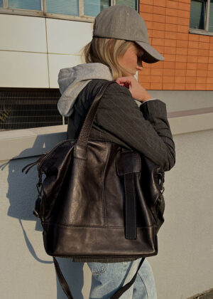 Naturaalnahast naiste käekott Marco Mazzini - Image 5