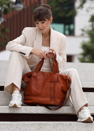 Naturaalnahast naiste käekott Marco Mazzini - Image 2