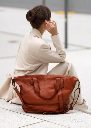 Naturaalnahast naiste käekott Marco Mazzini - Image 6