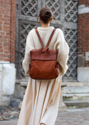 Naturaalnahast seljakott Marco Mazzini - Image 8