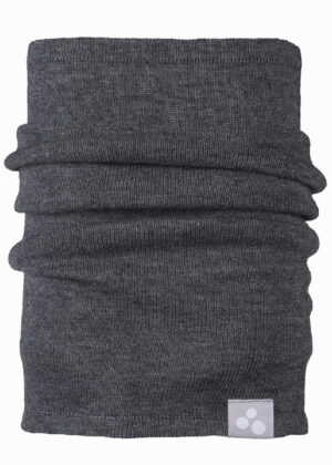 HUPPA NOEL meriinovillane kaelus-sall tumehall-unisex mudel-sobib nii naistele, kui ka meestele-KOHE LAOS