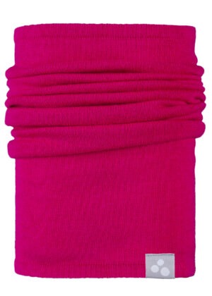 HUPPA NOEL meriinovillane kaelus-sall fuksiaroosa-KOHE LAOS