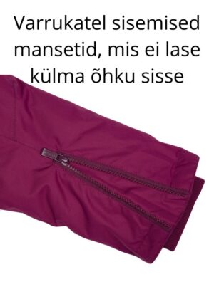 HUPPA tüdrukute talveparka Vivian bordoolilla KUNSTKARVAGA 200 gr soojustusega-vihma ja tuulekindel-KOHE LAOS-SUPER HIND - Image 11