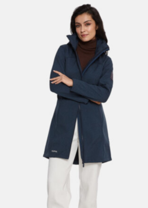 HUPPA  naiste kevad-sügis softshell jope Ava tumesinine-piiratud kogus - Image 3