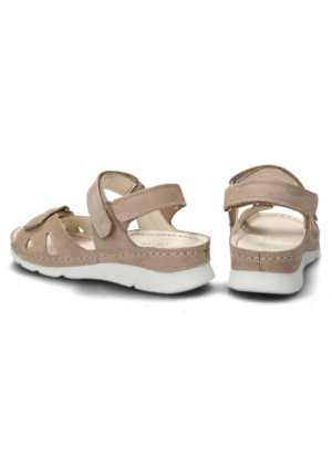 NAGABA NATURAALNAHAST naiste sandaalid beezid-kohe laos suurused 37-SUPER HIND - Image 4