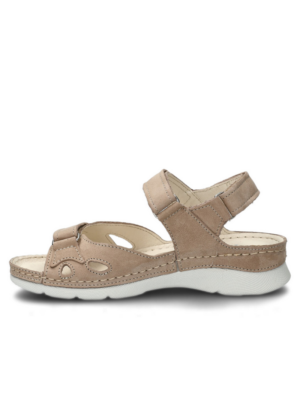 NAGABA NATURAALNAHAST naiste sandaalid beezid-kohe laos suurused 37-SUPER HIND - Image 3