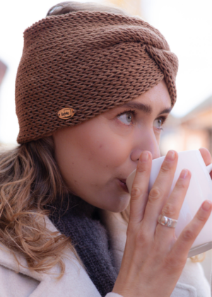 BEHMO Eesti käsitöö meriino peapael PRUUN naistele ja tüdrukutele-UUDIS-KOHE LAOS - Image 3