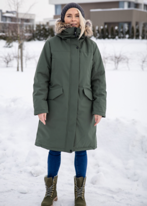 Lenne naiste talveparka Carmen metsaroheline(200 gr soojustusega)-super hind - Image 10