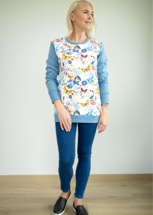 Helesinine suvine pusa Liblikad-KOHE LAOS viimane M(38-40) suurus-SUPER HIND - Image 2