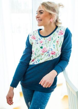 Armas suvise mustriga sinine pusa Moon-kohe laos  XL ja XXL-teised suurused tellimisel - Image 2