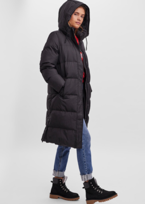 Vero Moda  naiste sulemantel Erica Holly must-kohe laos viimased XS-suuruses - Image 2