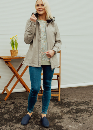 FIVE SEASONS mahe hallikas roheline naiste kevad-sügis jope Calea(ilma soojustuseta)-KOHE LAOS VIIMASED-SUPER HIND - Image 4