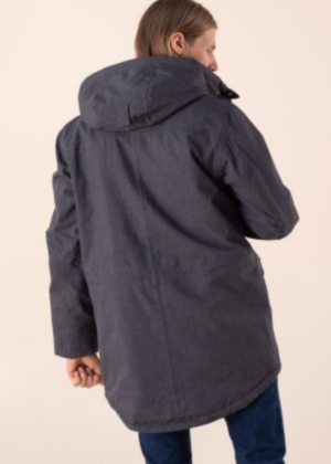 FIVE SEASONS vee ja tuulekindel hall meeste sügis-talvine ülemineku parka FLO-KOHE LAOS VIIMANE L-suurus-SUPER HIND - Image 3