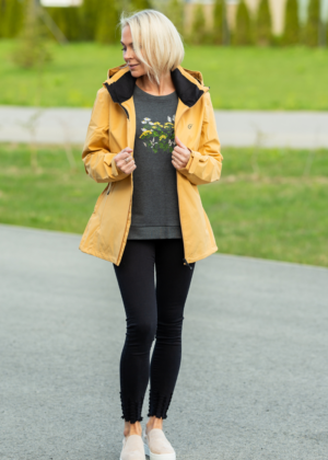 FIVE SEASONS mahe kollane  naiste kevad-sügis jope Calea- KOHE LAOS-SUPER HIND - Image 5