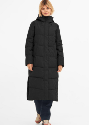 FIVE SEASONS naiste talvemantel Leona must-KOHE LAOS VIIMANE suuruses 44 -SUPER HIND - Image 5