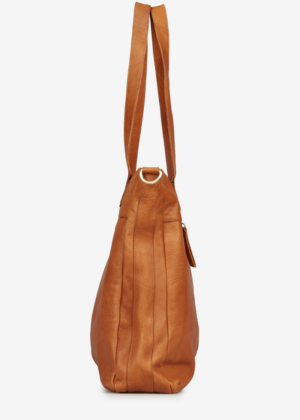 TREATS BAG naturaalnahast  pruun naiste käekott Frigga-UUDIS-KOHE LAOS - Image 3