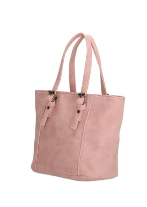 Beagles pehmest kunstnahast väiksem roosa naiste õlakott-(kaasas ka pikk õlarihm)-KOHE LAOS - Image 6