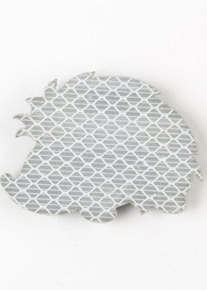 BAIA DECOR helkur-pross siilipoiss valge-KOHE LAOS - Image 2