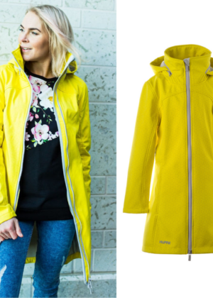 HUPPA  naiste kevad-sügis softshell jope Ava kollane-KOHE LAOS - Image 13