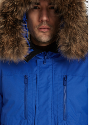 HUPPA meeste talveparka David 1 erksinine NATURAALKARVAGA-KOHE LAOS VIIMANE S-SUPER HIND - Image 2