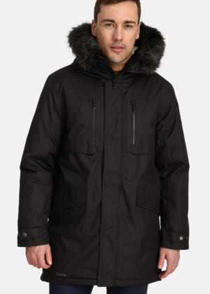 HUPPA meeste talveparka David must kunstkarvaga 200 grammi soojustusega-vihma ja tuulekindel- M ja L KOHE LAOS-Teised suurused tarne kuni 5 päeva