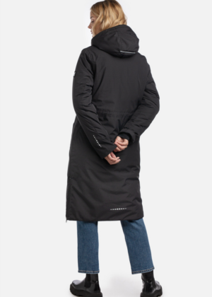 Huppa naiste talvemantel Eira must (300 gr soojustusega)-super hind - Image 5