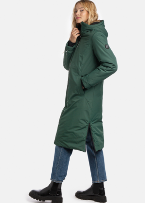 Huppa naiste talvemantel Eira roheline (300 gr soojustusega)-super hind - Image 5