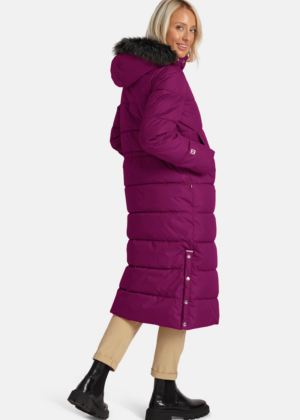 Huppa  soe pikk talvemantel Gudrun bordoo-kohe laos-super hind - Image 4